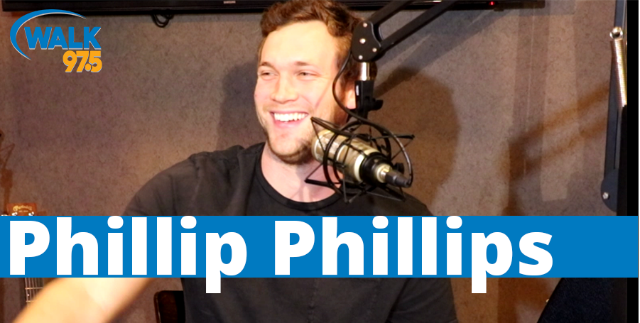 Phillip Phillips Sits Down with Christina Kay LIVE in The Studio