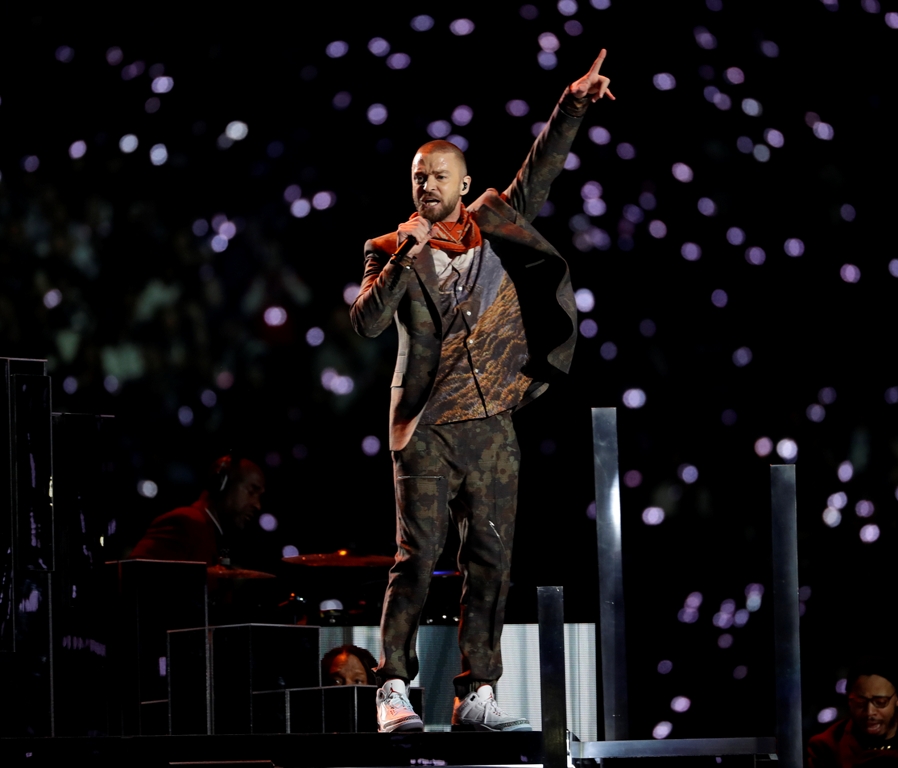 WATCH:  Justin Timberlake’s Halftime Performance!