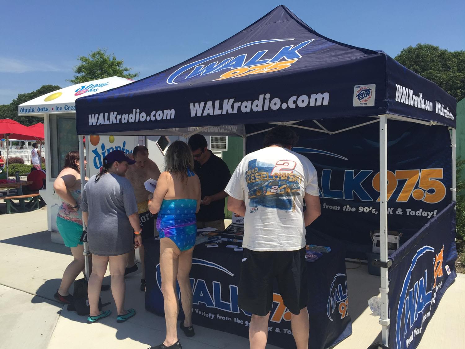 WALK 97.5 at Splish Splash