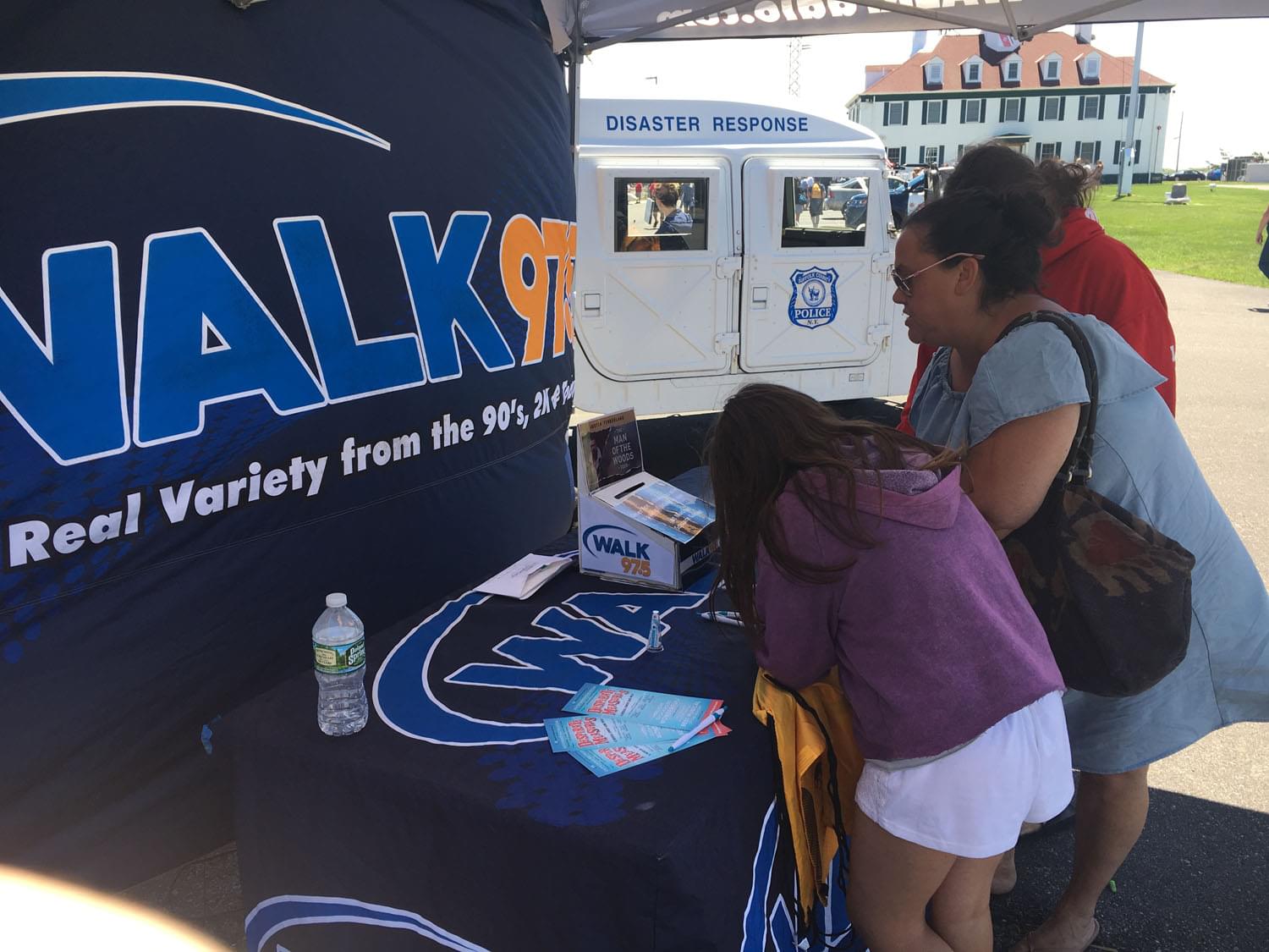 WALK 97.5 at The US Coast Guard Open House