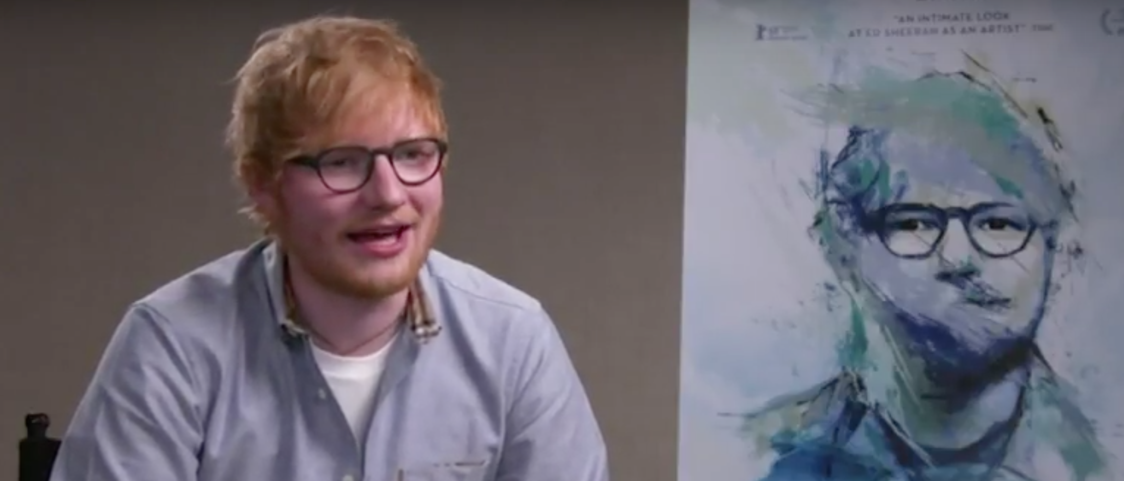 Ed Sheeran is featured in what new movie?