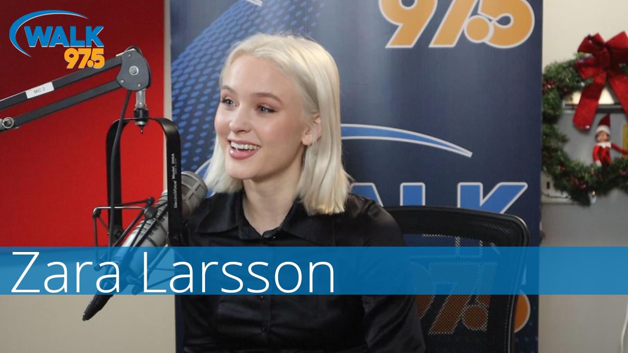 Zara Larsson chats with Christina Kay in studio!