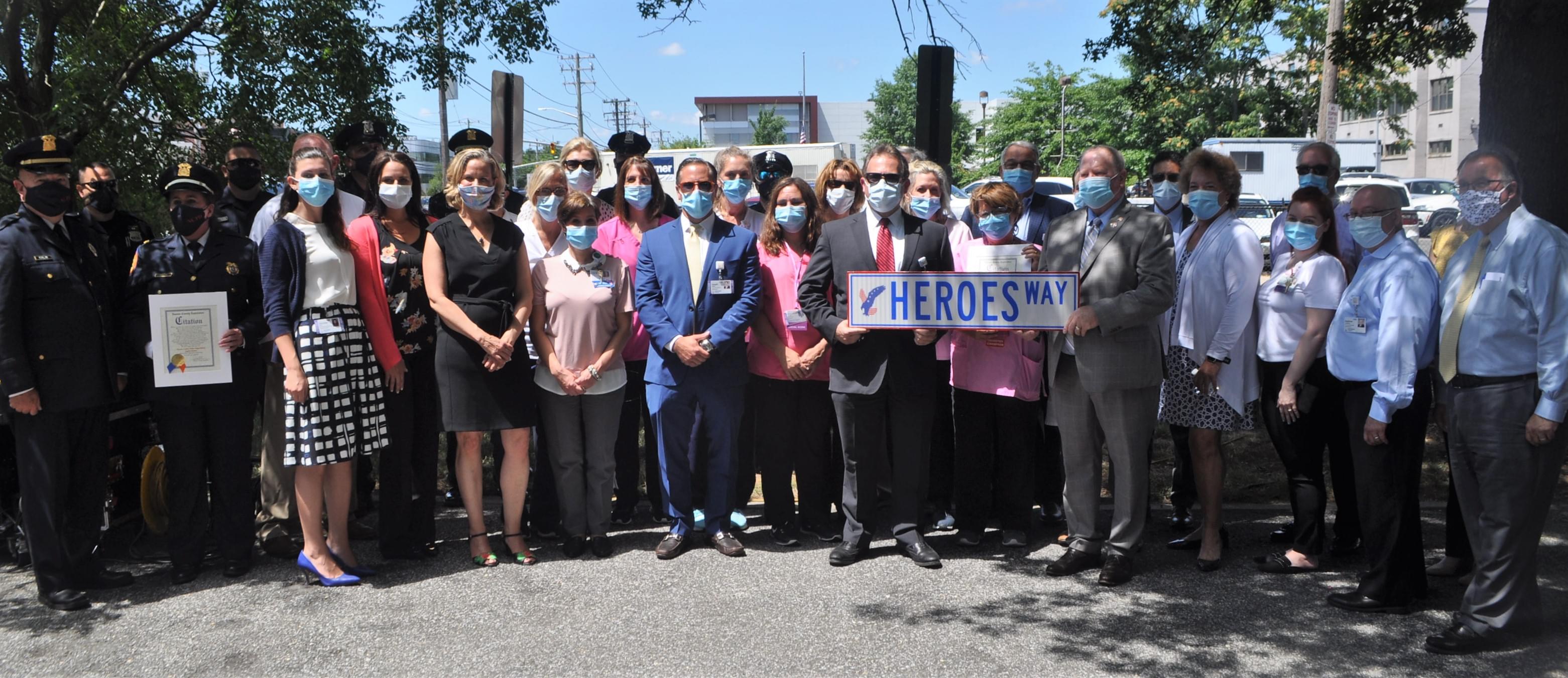 Long Island roadway renamed to honor heroes