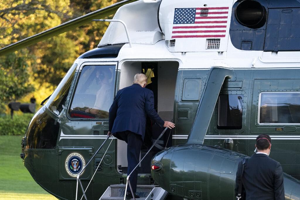 President Trump taken to Walter Reed Medical Center