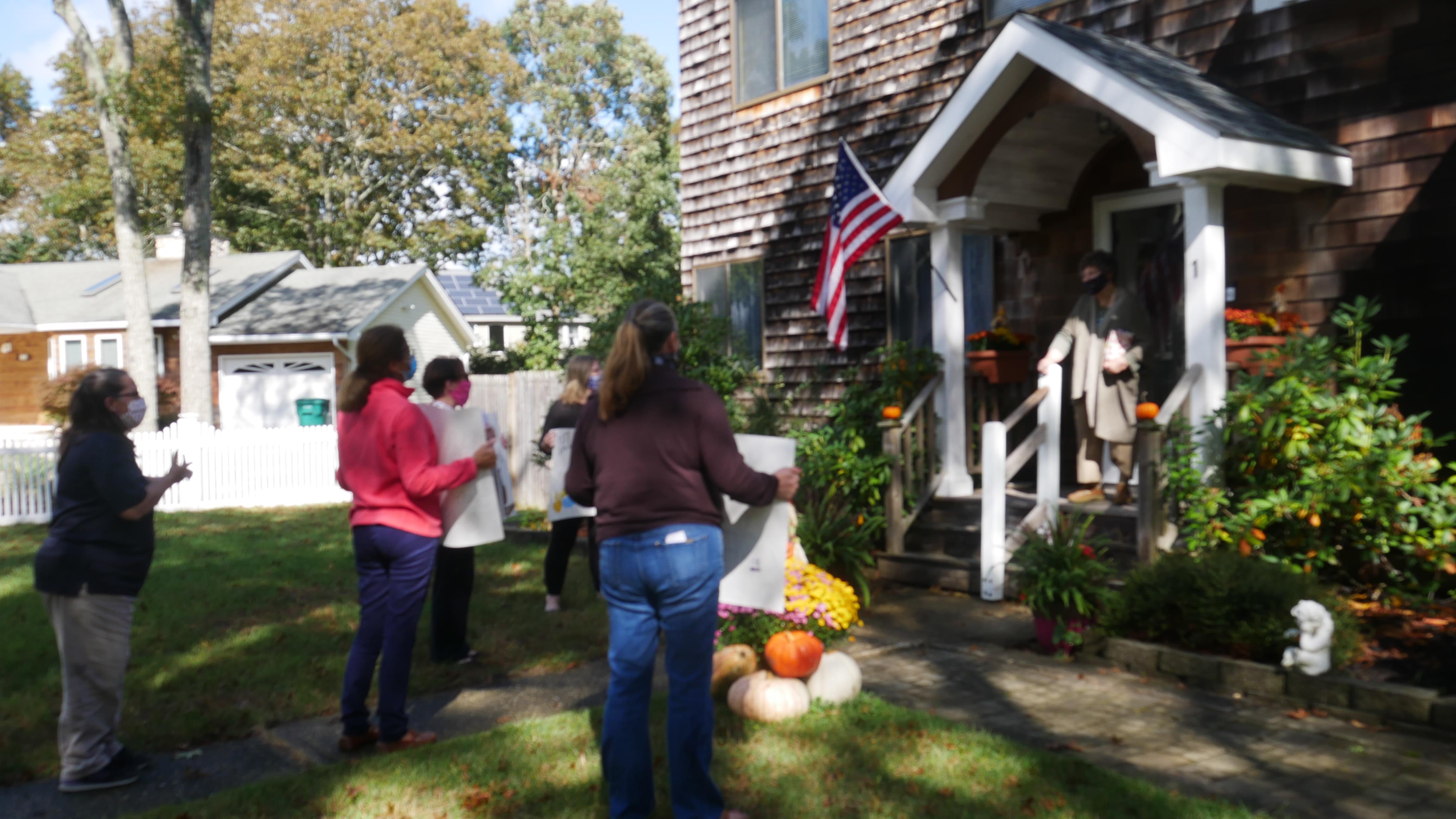 Southampton Town brings wellness visits to Seniors amid pandemic closures