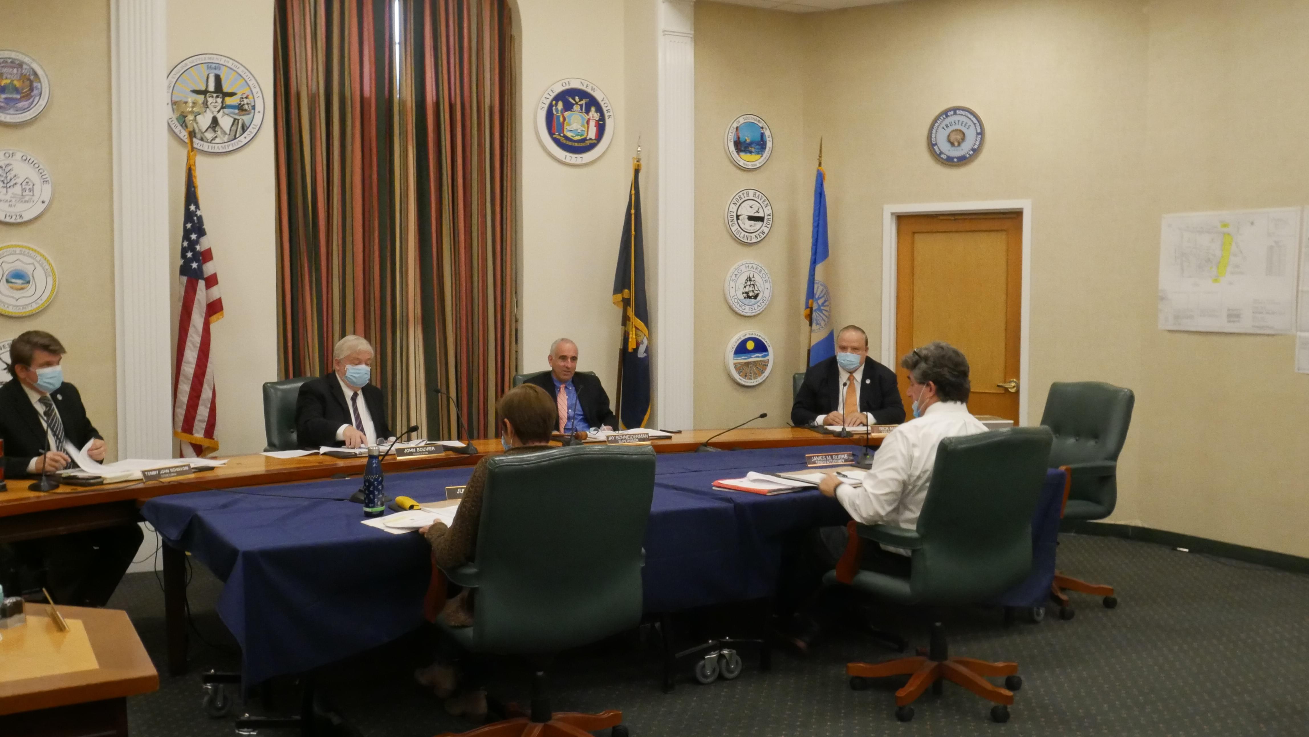 Southampton Town Board approves 2021 budget