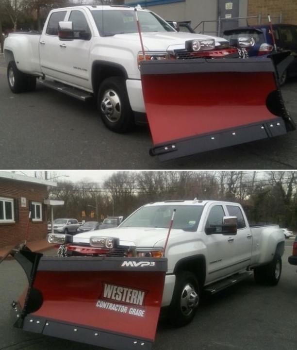 Police search for stolen snow plow