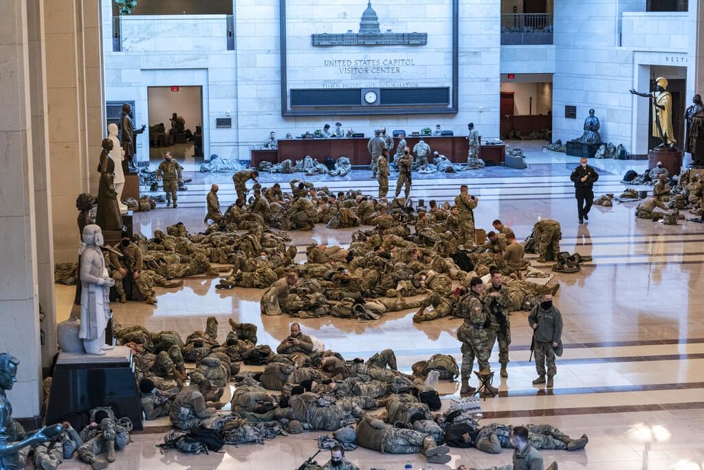 National Guard stationed at Capitol