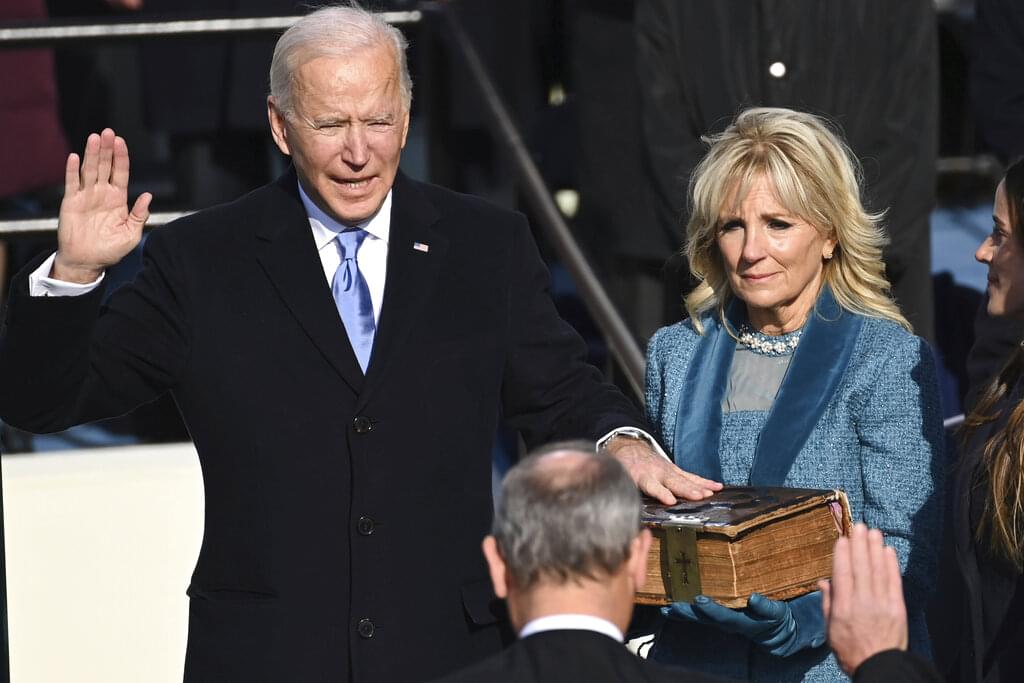 Joe Biden sworn in as 46th President of the United States