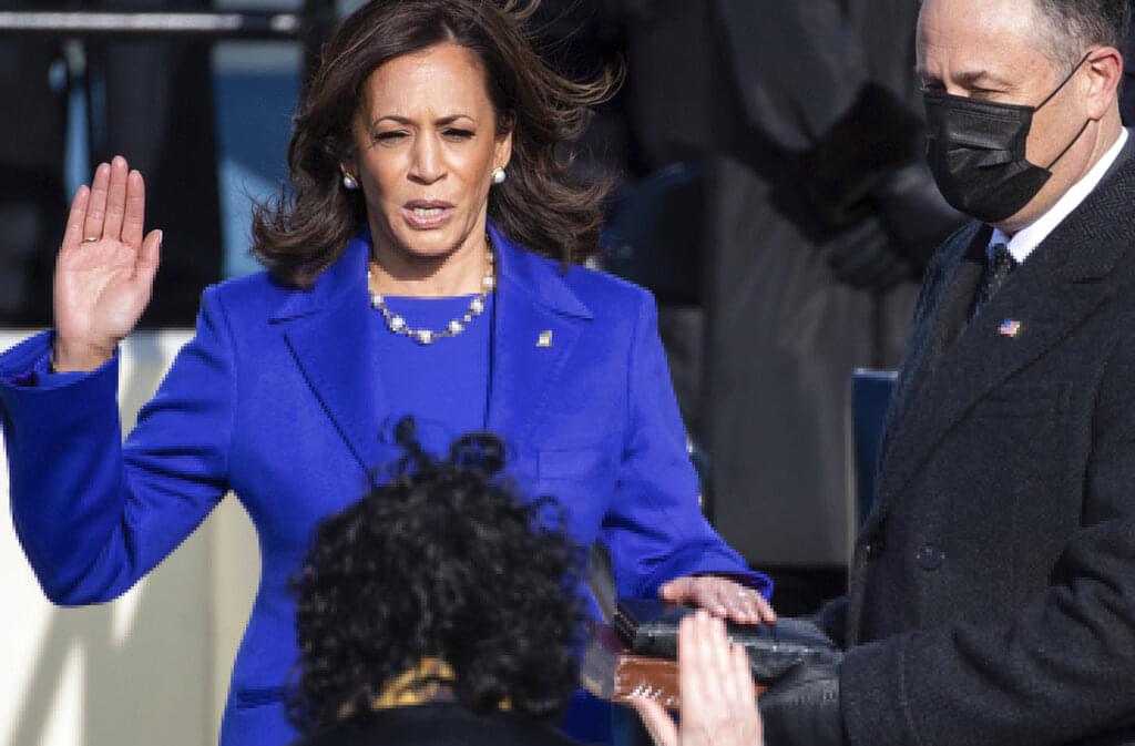 Kamala Harris sworn in as Vice President of the U.S.