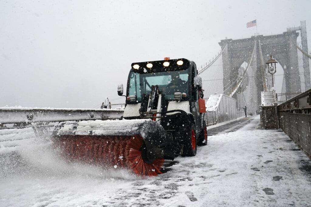 Second winter storm blankets Long Island