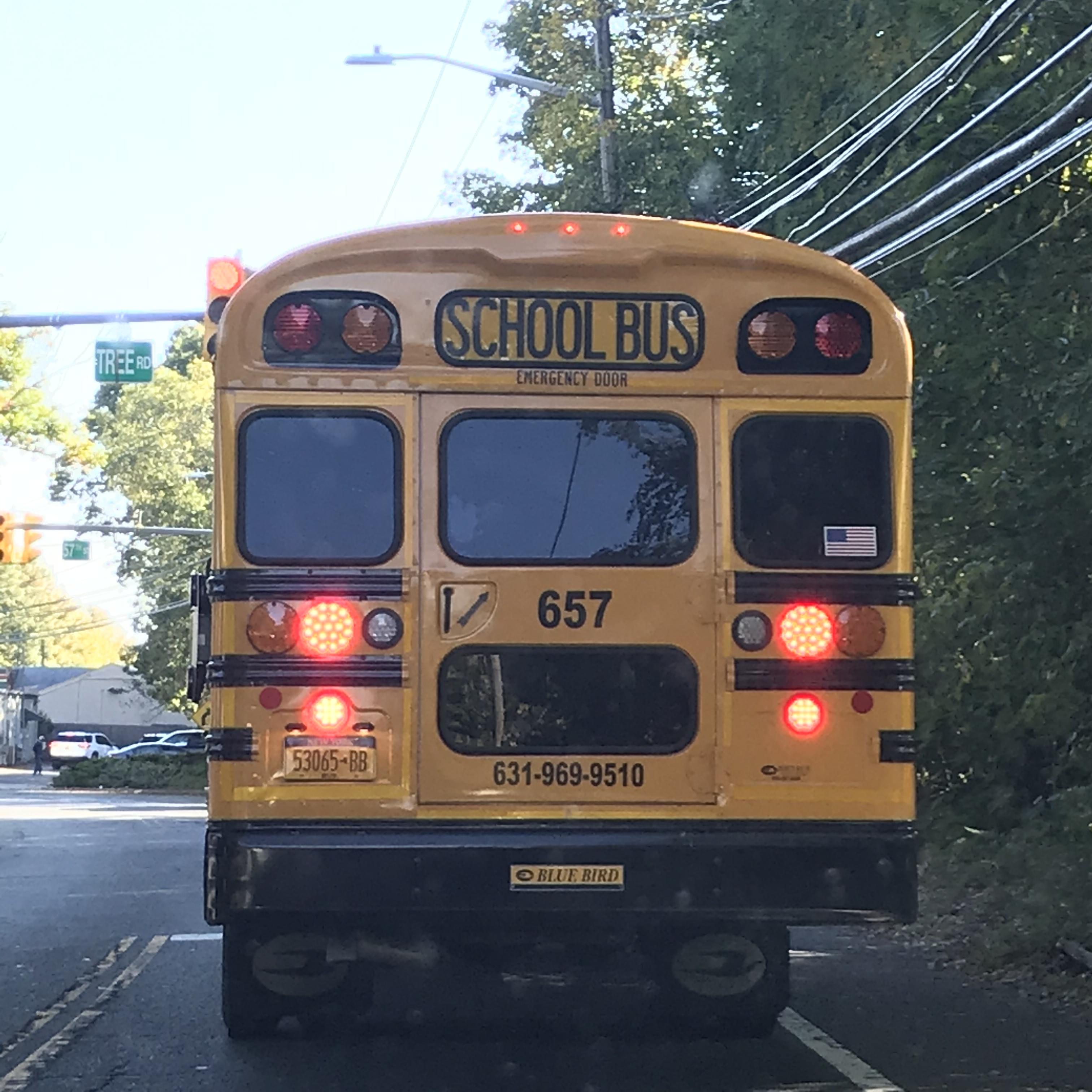 Cameras on school buses in Suffolk County