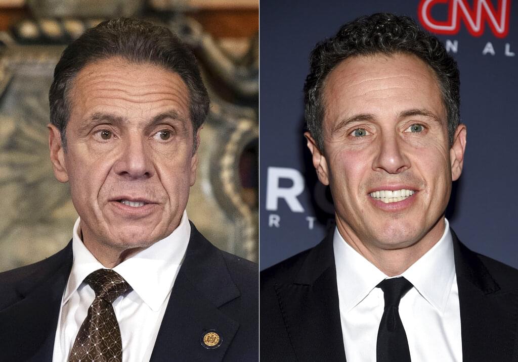 Chris Cuomo tells CNN viewers he can’t cover the accusations against his brother