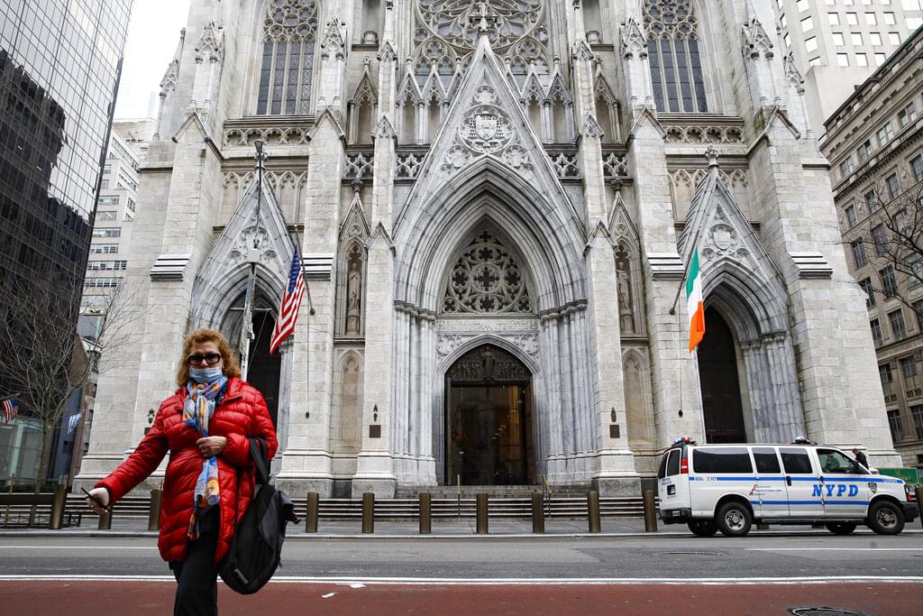 St Patrick’s Day celebrations in the city, mostly virtual