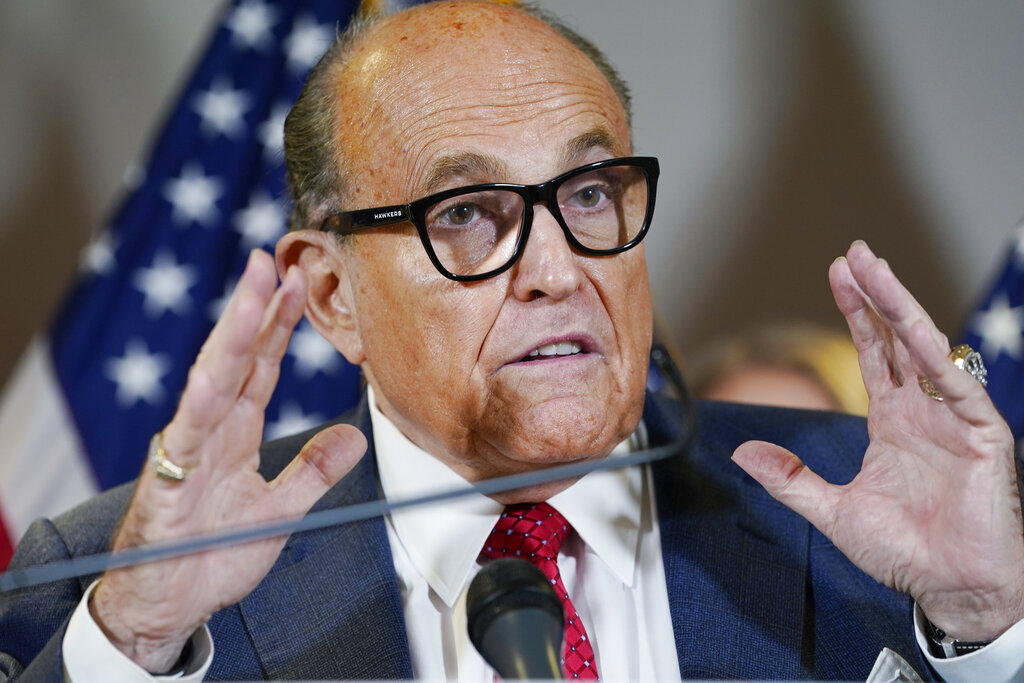 Federal agents raided Rudy Giuliani’s home and office