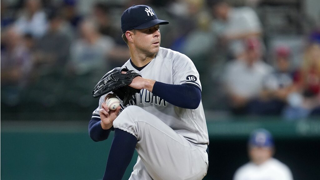 Corey Kluber pitched a no hitter for the Yankees