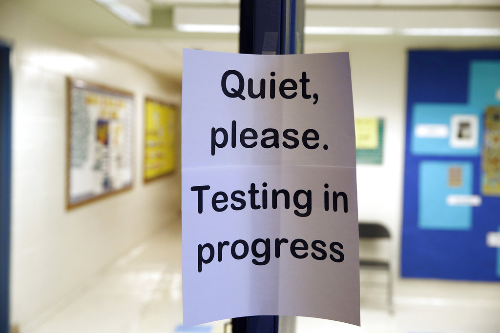 Standardized test are returning to schools with an option to opt-out