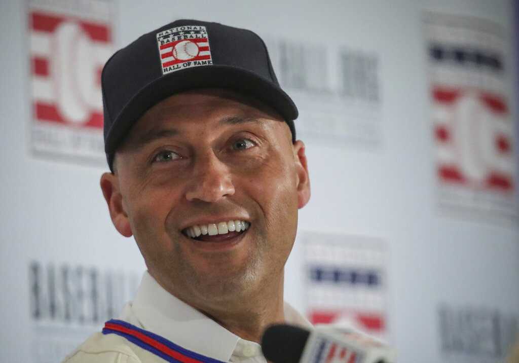 Derek Jeter inducted into the Baseball Hall of Famer