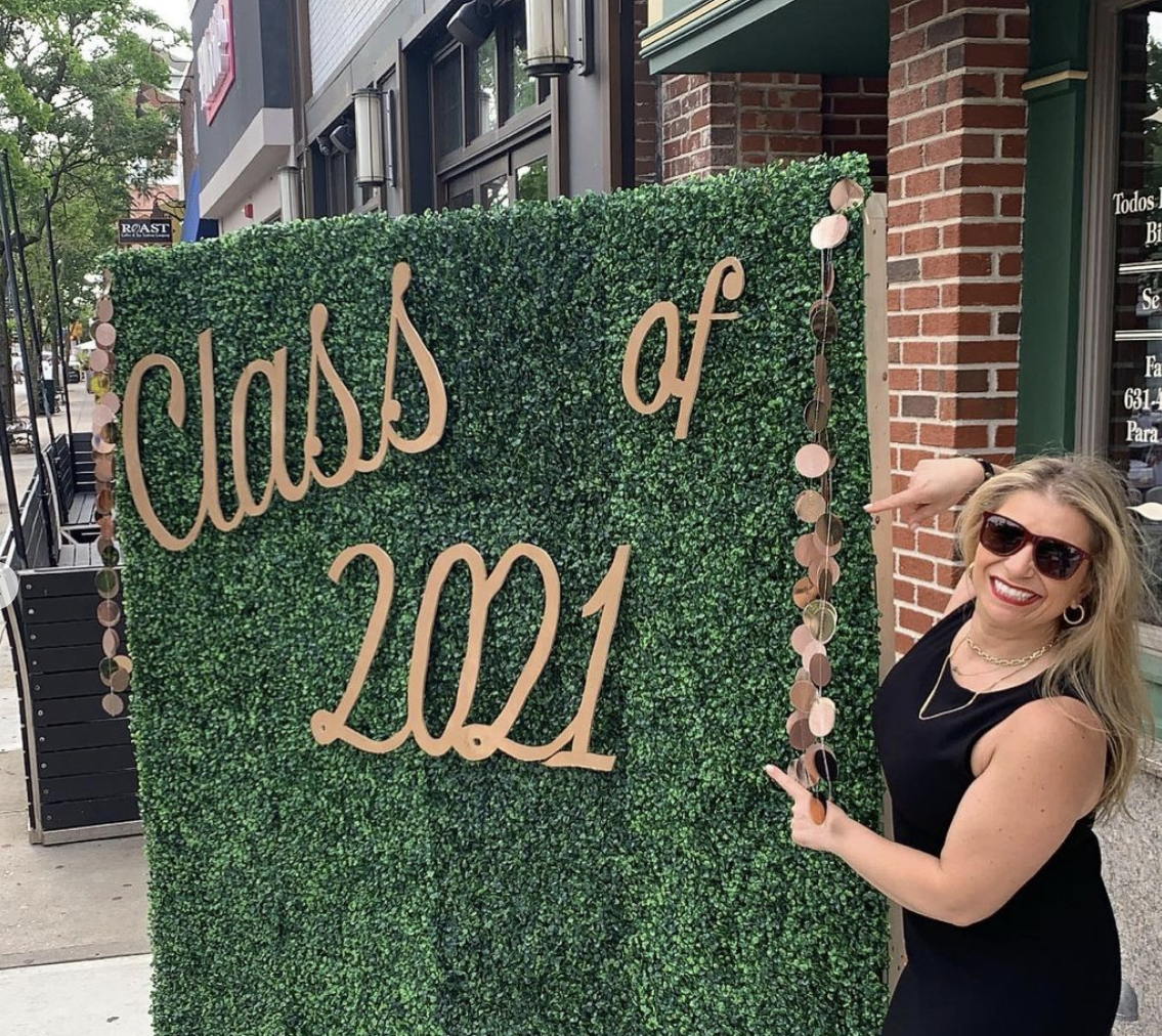 Anna at Patchogue-Medford High School Senior Prom