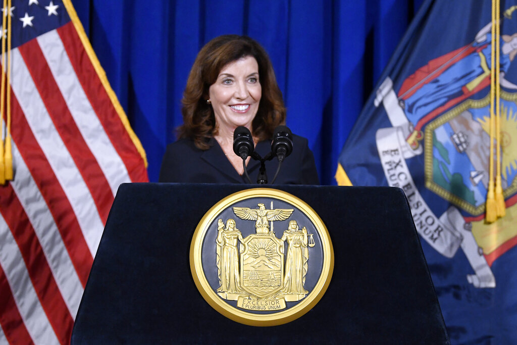 Hochul pledges to set a better tone in NY