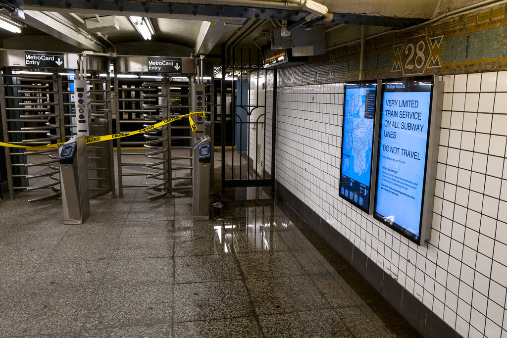 Summer storms were a climate-change wake-up call for subways