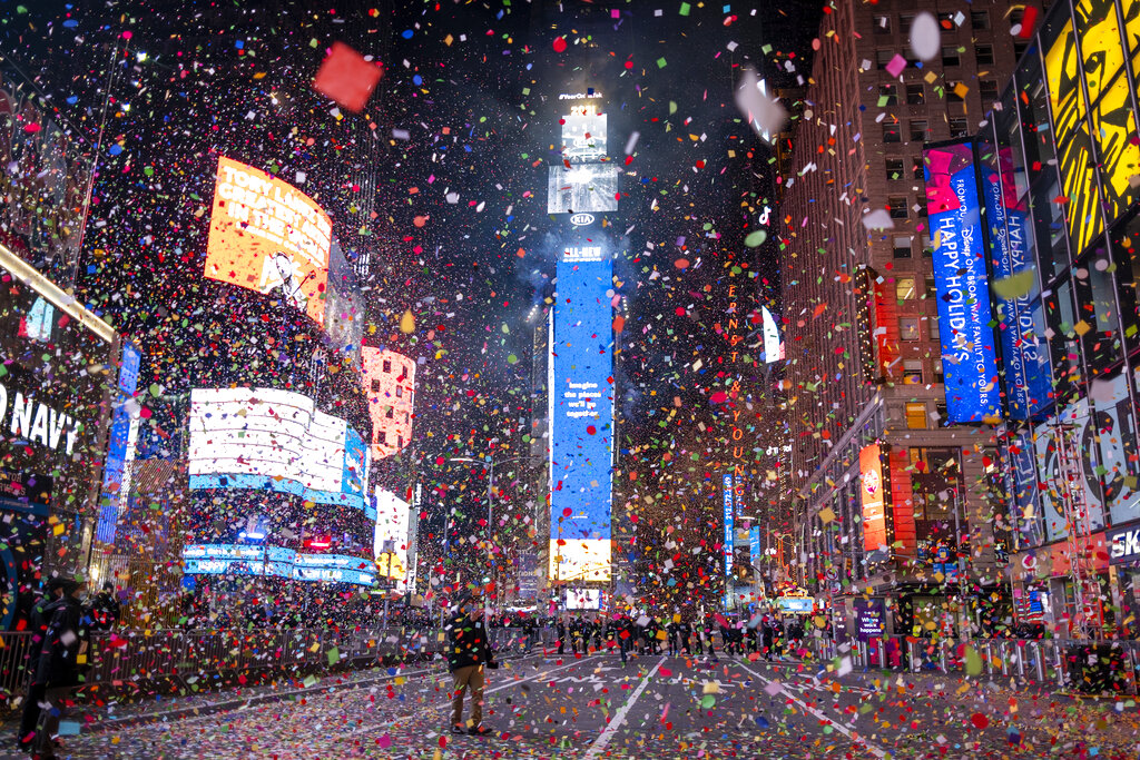 New Years Eve celebration returns to Times Square with COVID-19 protocols