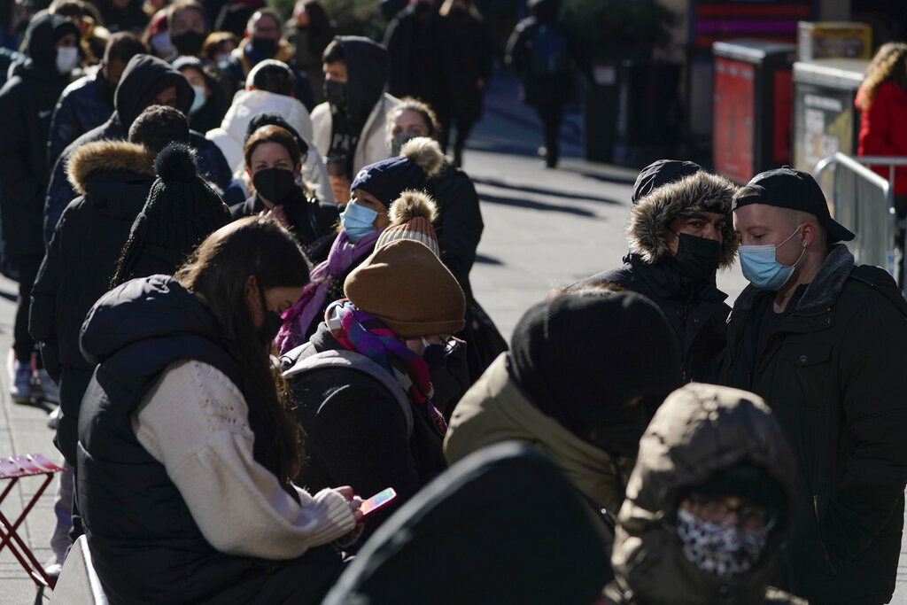 Long lines and empty shelves, NY State will increase access to COVID testing