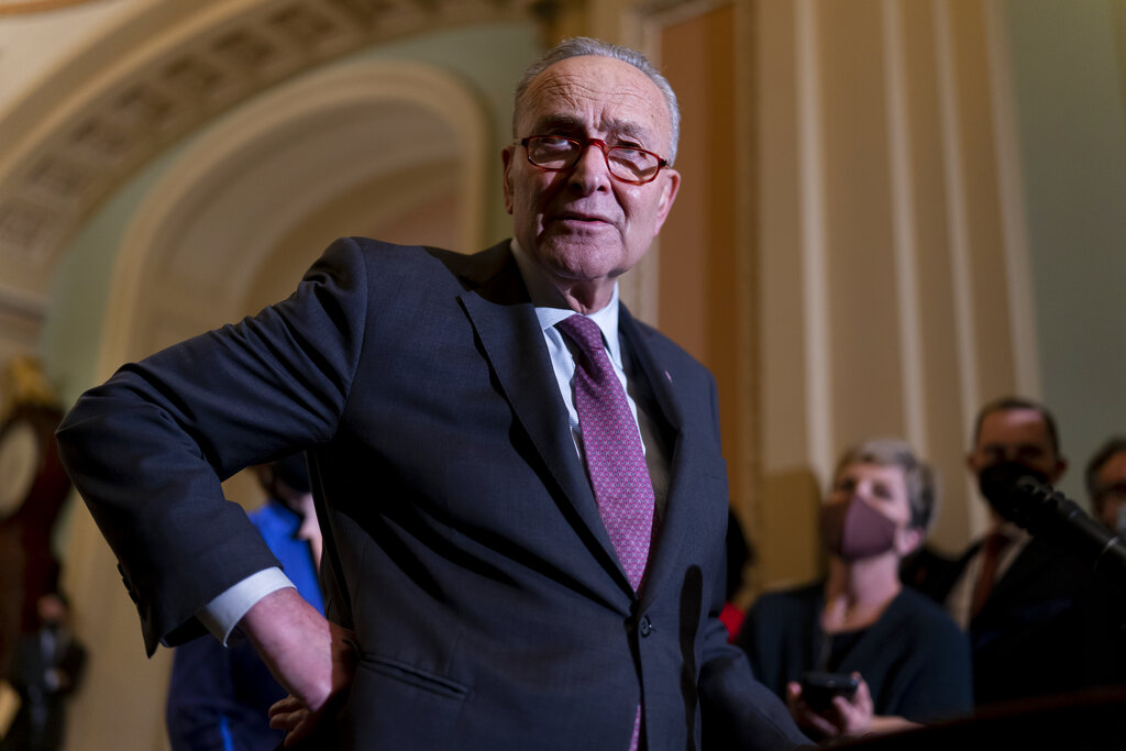 Schumer: Senate to vote on filibuster change on voting bill