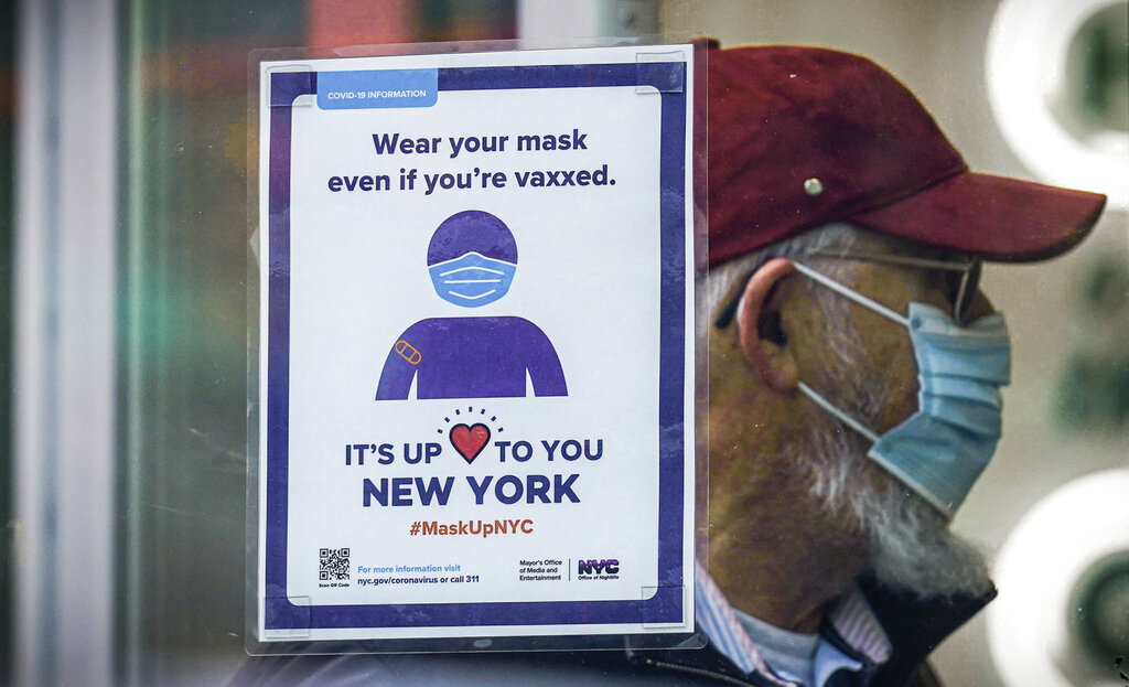 COVID mask mandates in New York could be in flux