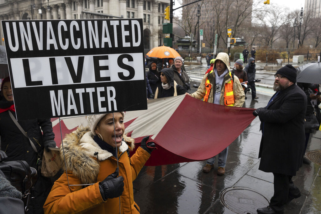 NYC fires more than 1,000 workers over vaccine mandate