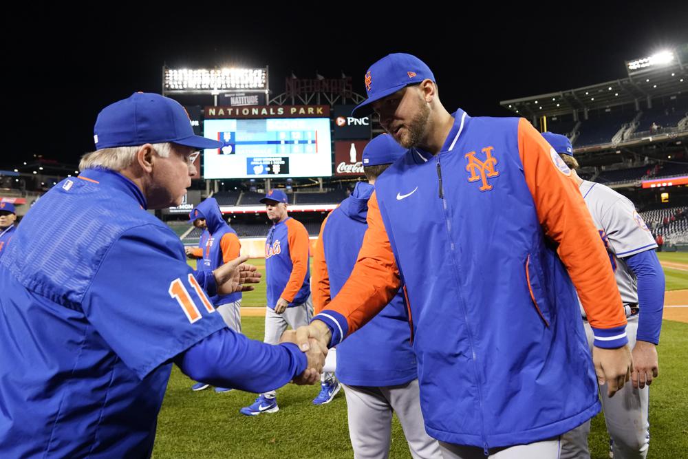 Mets beat Nats 5-1 in Showalter debut