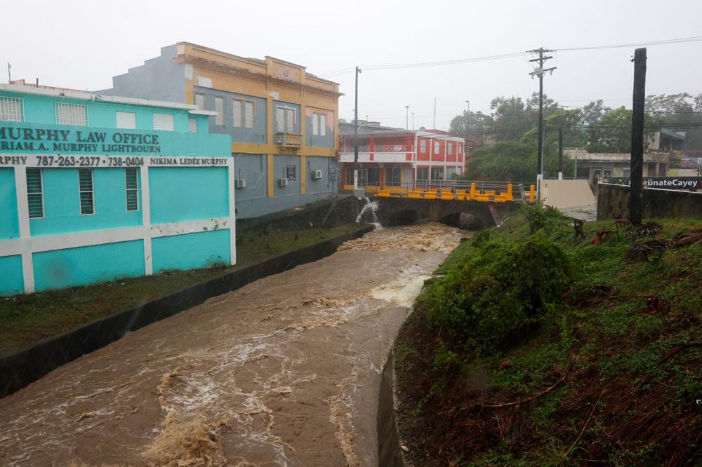 Hurricane Fiona rips through powerless Puerto Rico