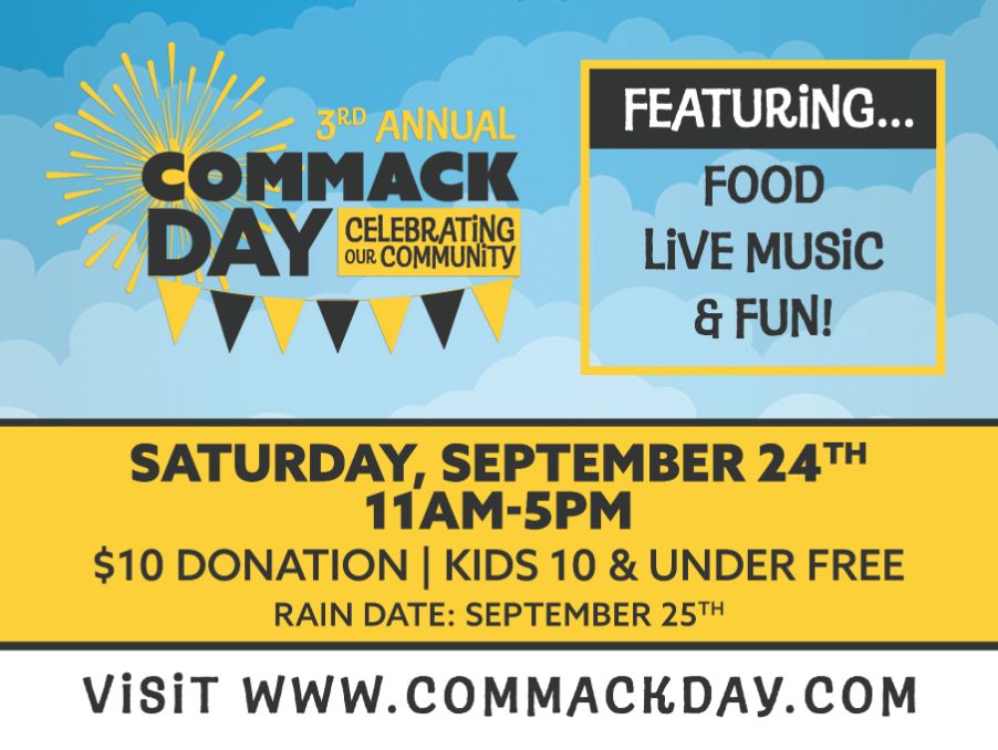 The Third Annual Commack Day At Hoyt Farm Nature Preserve is on Saturday, September 24th