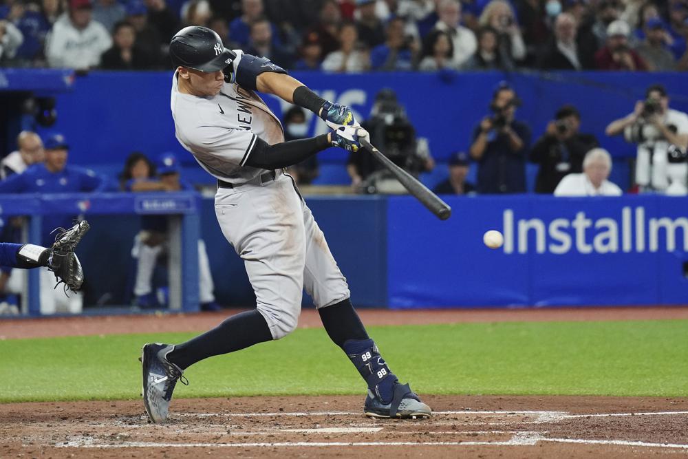 Yankees star Judge hits 61st home run, ties Maris’ AL record