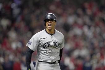 Juan Soto’s 3-run homer in 10th sends Yankees past Guardians 5-2 and into World Series for 41st time