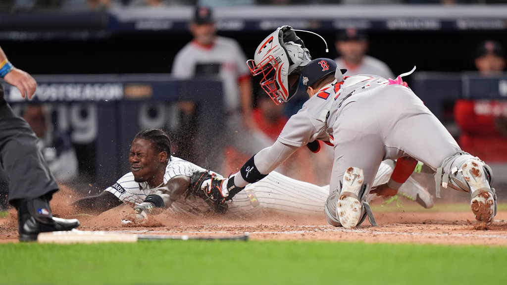Jazz Chisholm Jr. a gamer for Yankees in season-saving playoff win over Red Sox Jazz Chisholm Jr. a gamer for Yankees in season-saving playoff win over Red Sox