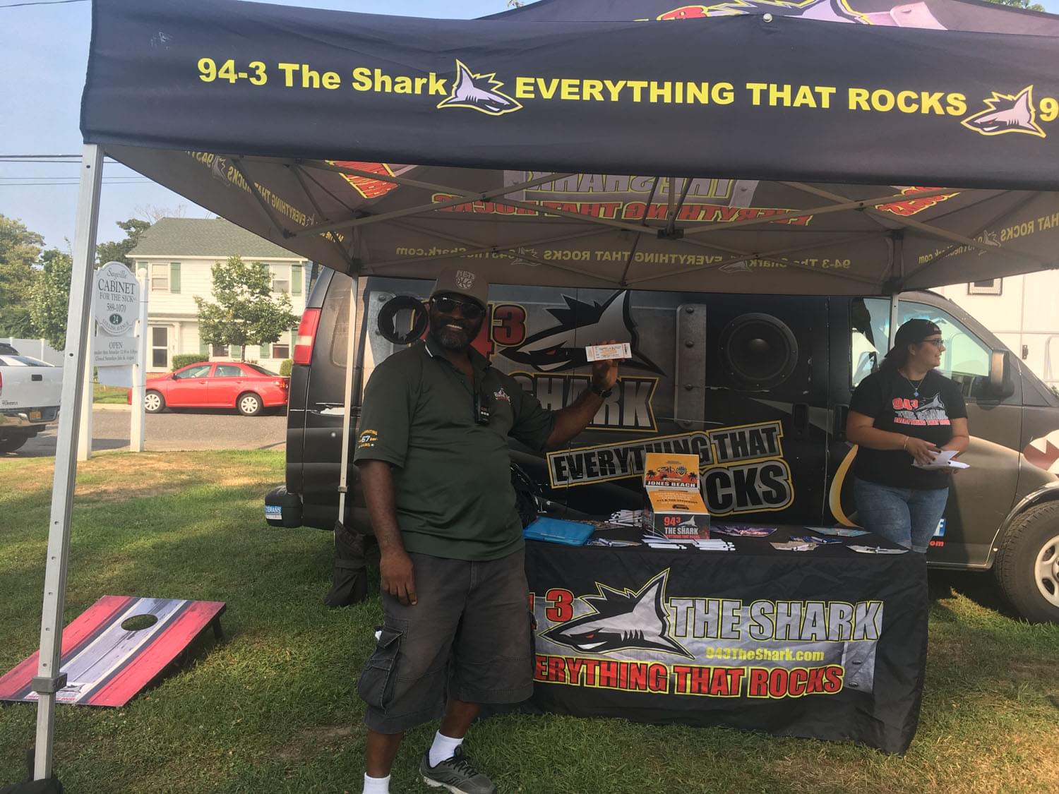 94.3 The Shark at at Sayville Summer Fest