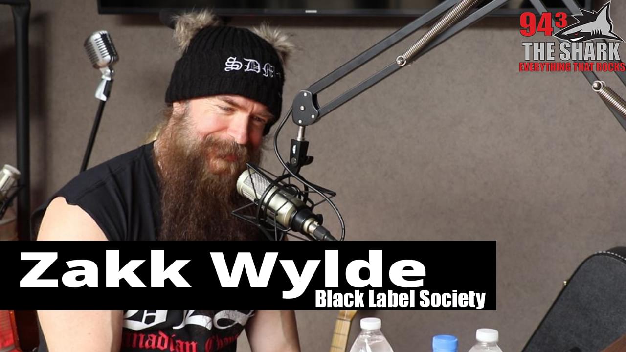 Zakk Wylde of Black Label Society in The Studio