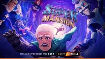 Sony Crackle’s SuperMansion at New York Comic-Con 2018!