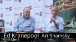 Rob chats with Ed Kranepool and Art Shamsky of the 1969 Mets