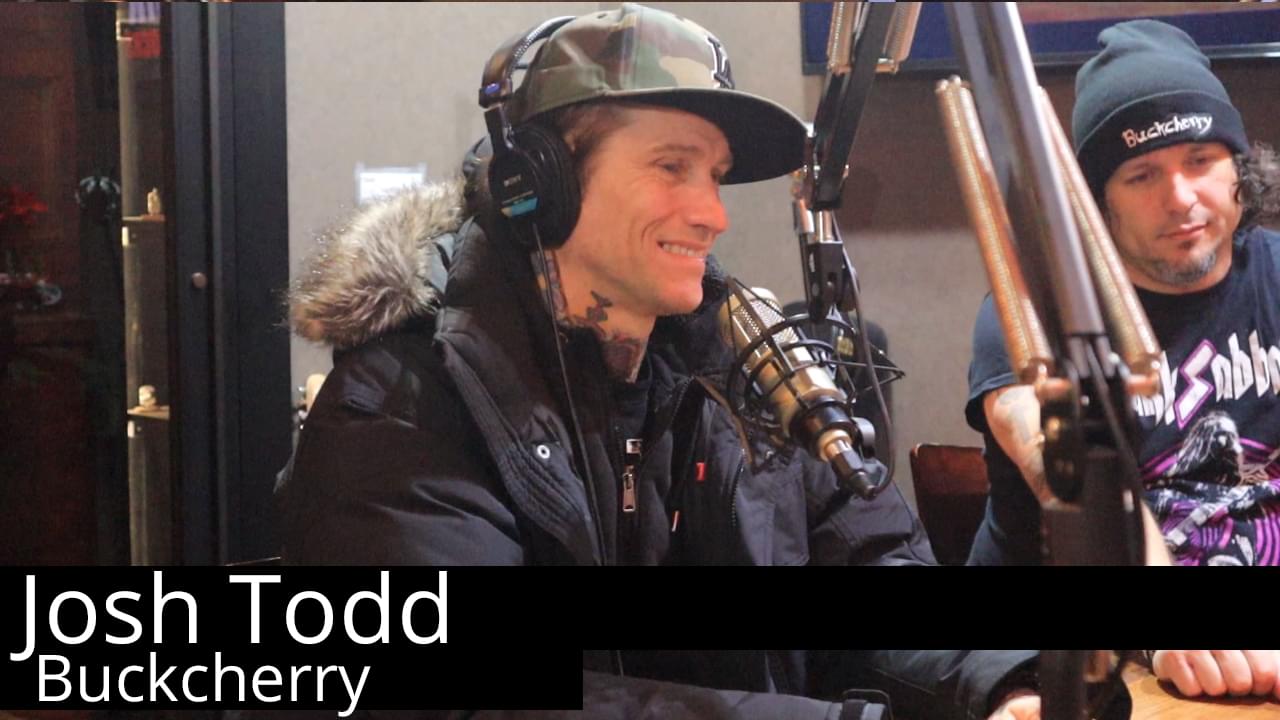 Josh Todd of Buckcherry stopped by The Studio!