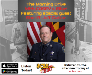 Sheriff Gahler joins C&E to discuss Harford Co. politics and juvenile justice (Audio)