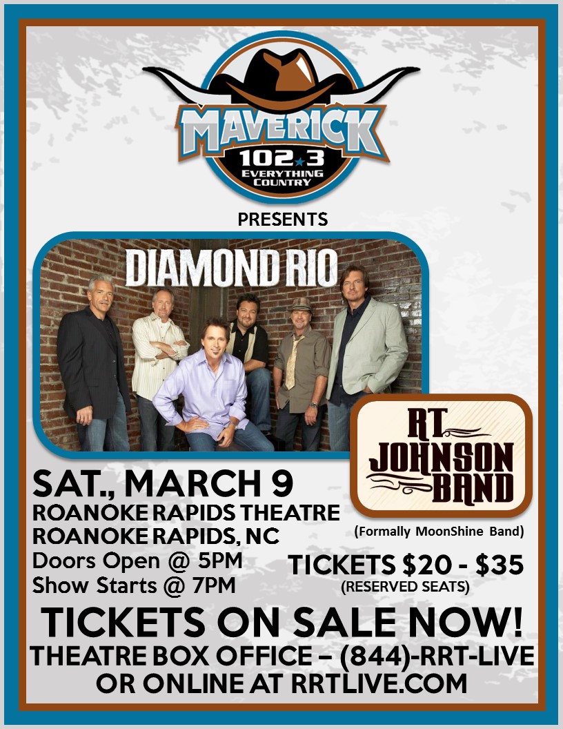 Diamond Rio – Saturday, March 9th 2019