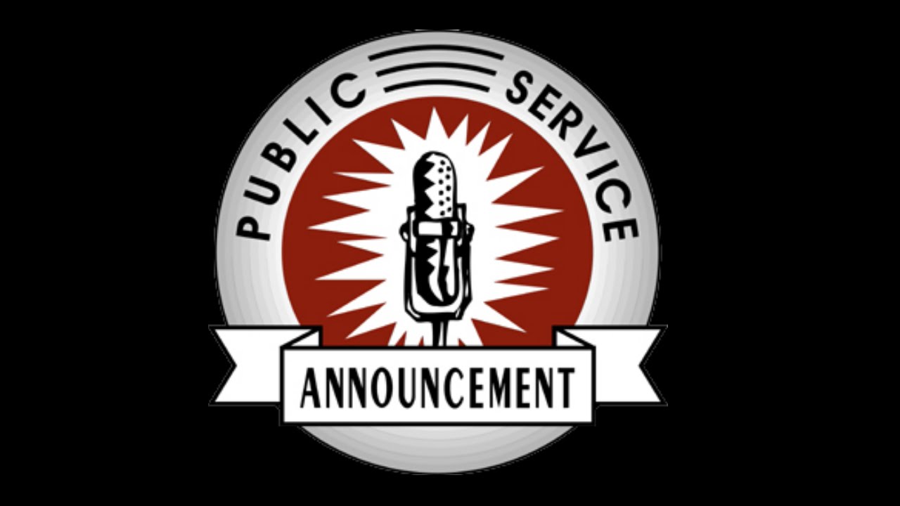 Submit Your Public Service Announcements