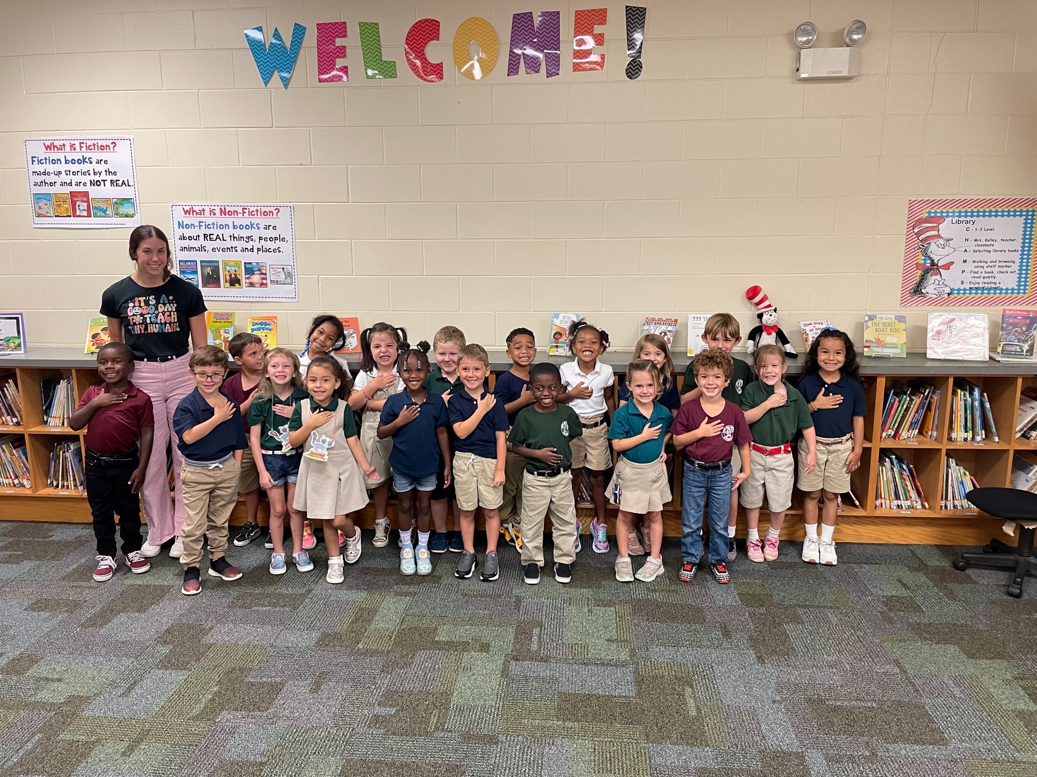 Class Of The Day – Ms. Hubbard’s Kindergarten Class