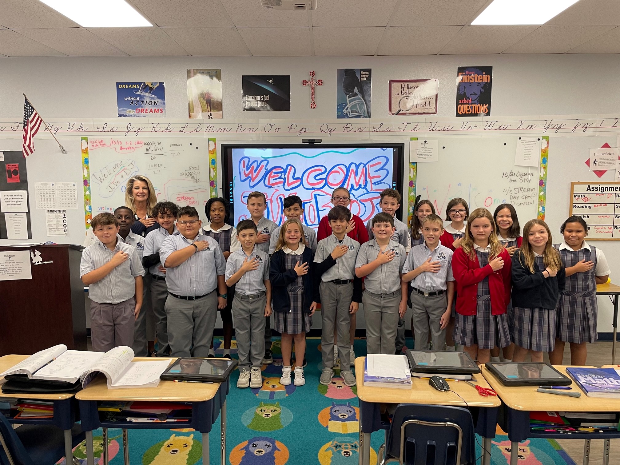 Class Of The Day – Mrs. Stanford’s Fifth Grade Class