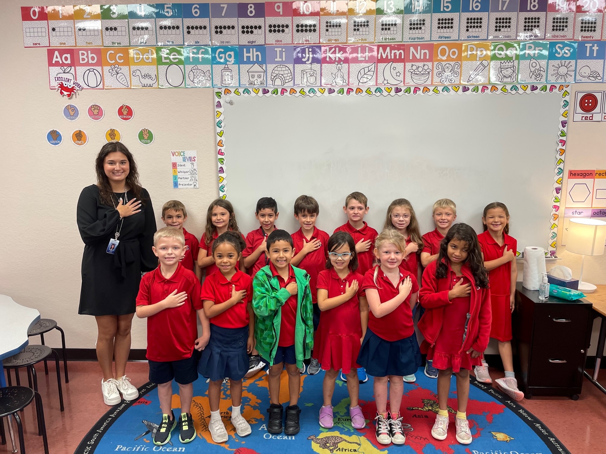 Class of the Day – Miss Blystone’s First Grade Class
