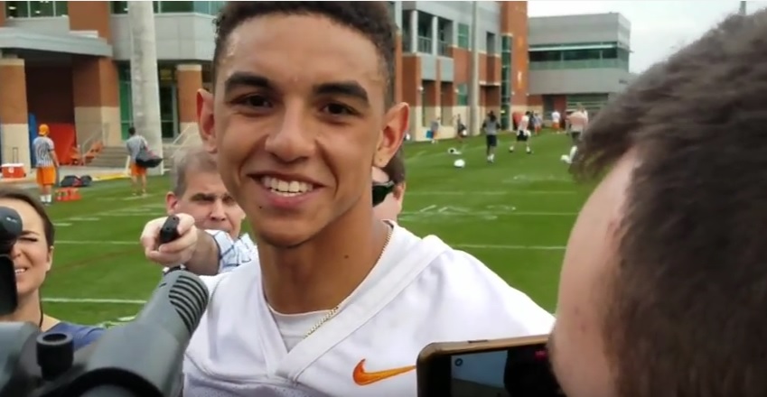 Video: Interview with Jarrett Guarantano