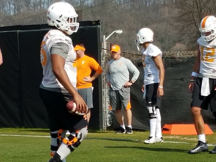 Vince’s View: UT spring practice #1 observations and notes