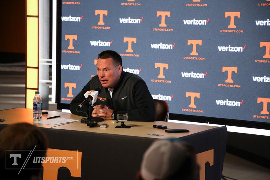 Audio: Entire Pre-Spring Football Butch Jones Press Conference